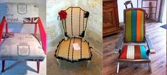 fauteuils et chaises mélanie Briolet