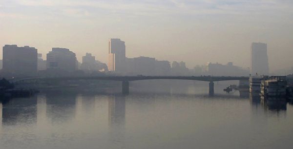 Il n'y a jamais eu autant de brouillard au Caire