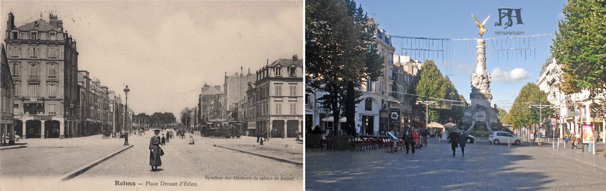 Place d'Erlon trois époques