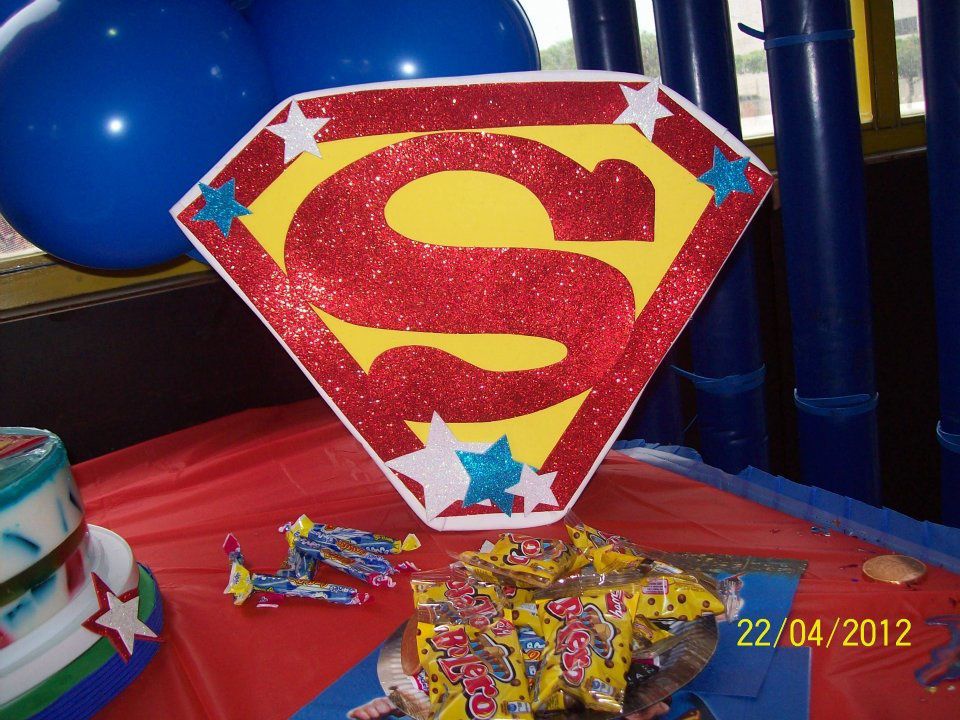 Decoracion Fiesta Superman