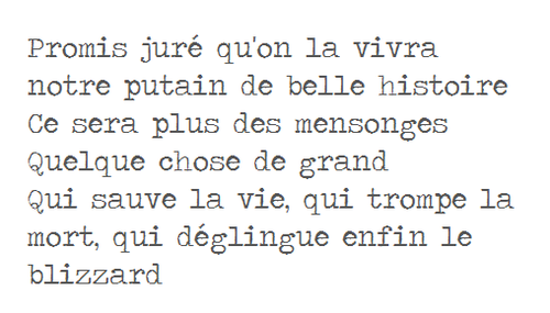 pas alors je suis frustrÃ©e c est bien la preuve qu on ne donne jamais ...