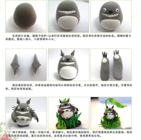 Tuto fimo totoro