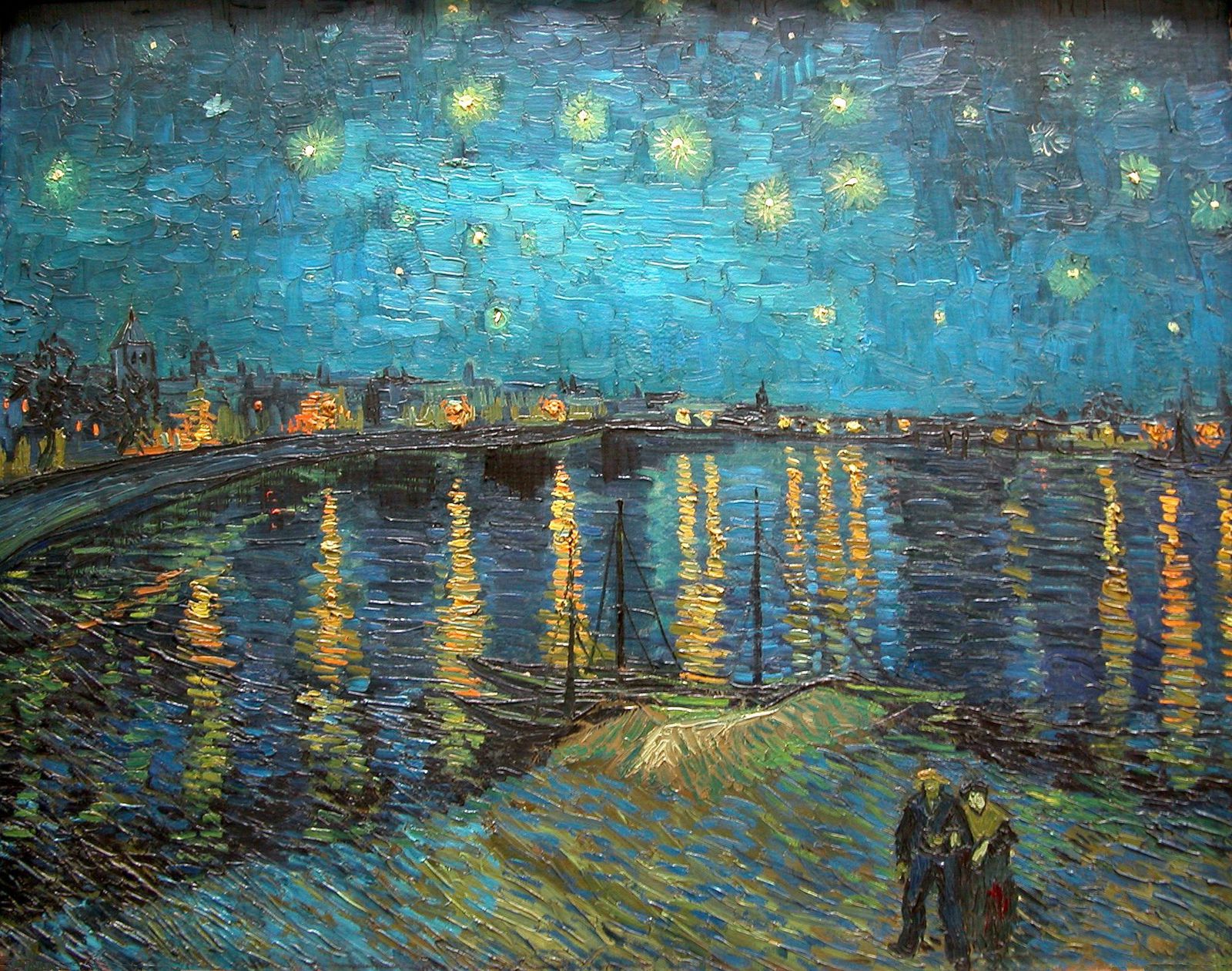 Peinture Van Gogh Paris Peinture Van Gogh Nuit étoilée | AUTOMASITES