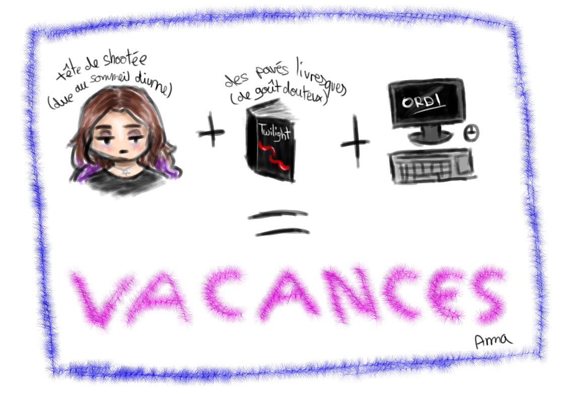 Pendant Les Vacances Je Ne Fais Rien Vacances! - Lemuria~World