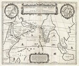 260px-1658 Jansson Map of the Indian Ocean (Erythrean Sea)