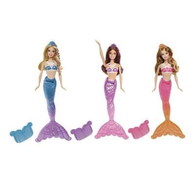 barbie sirene bain