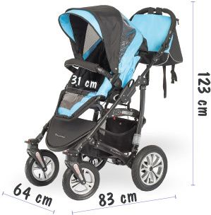 poussette jumeaux twinny