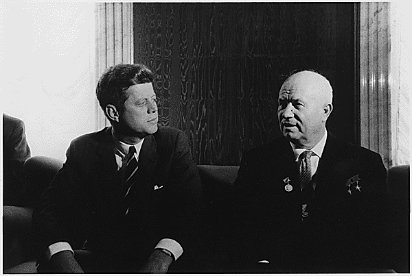kennedy and khrushchev in vienna 1961