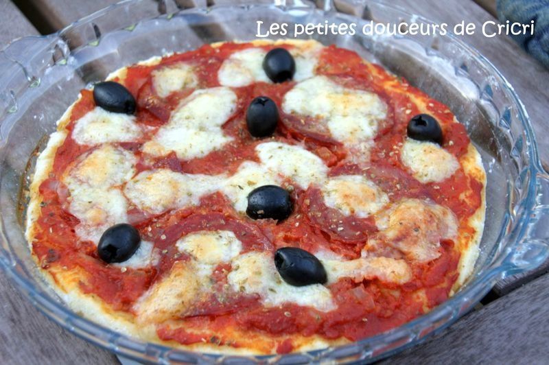 Pizza sans gluten 1