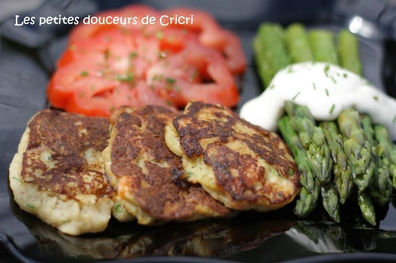 Galettes de pommes de terre au saumon 1