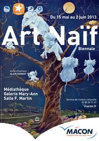 Affiche Mâcon -Art-Naif-2013