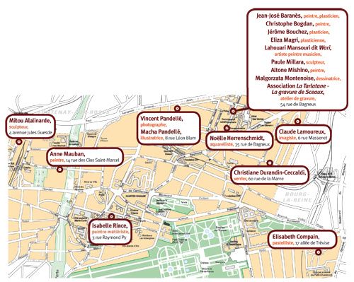 Portes ouvertes des ateliers d’artistes de la ville de Sceaux