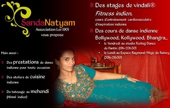danses indiennes avec Sanda Natyam