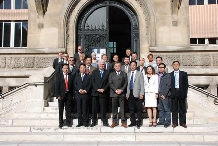 délégation de De Qing reçue au Raincy