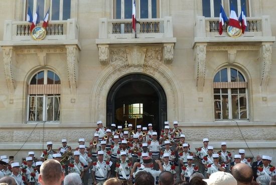 orchestre de la Légion étrangère le 14 juillet 2013 au Raincy