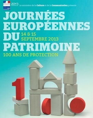 Journées européennes du Patrimoine 2013 Journées européennes du Patrimoine 2013