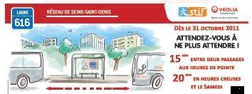 améliorations des bus 616 à partir du 31 octobre 2011 améliorations des bus 616 à partir du 31 octobre 2011