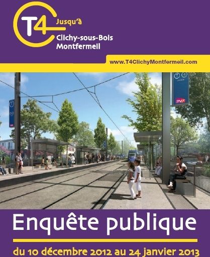 enquête publique du tram-train T4