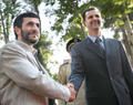 L'alliance entre l'Iran et la Syrie se concrétise. Les deux presidents de l'axe Damas-Téhéran!