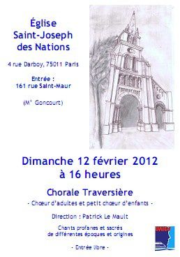 affiche Saint-Joseph 12-02-2012