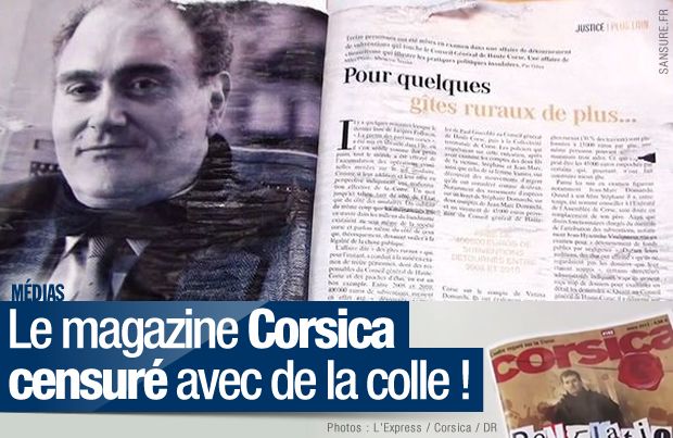 corsica censure