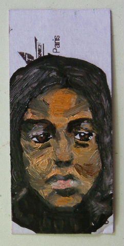 © Luc grateau 2007 Serialpaintings.net - serial painter figures peintes métro