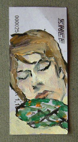 © Luc grateau 2006 Serialpaintings.net - serial painter figures peintes métro