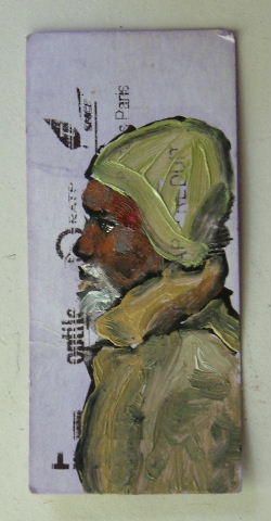 © Luc grateau 2007 Serialpaintings.net - serial painter figures peintes métro