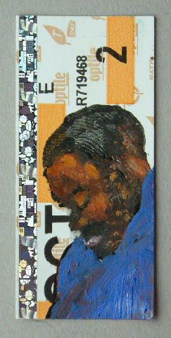 Luc Grateau serialpaintings 2006 figures peintes métro