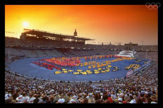 stade olympique 1992 barcelone ceremonie ouverture