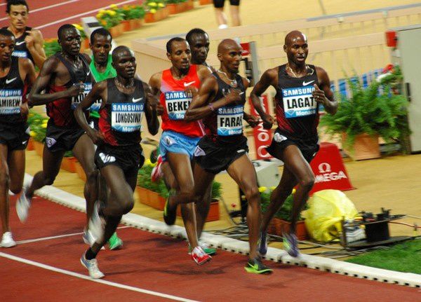Monaco 2011 5000m - Lagat - Farah - Bekele - Koech