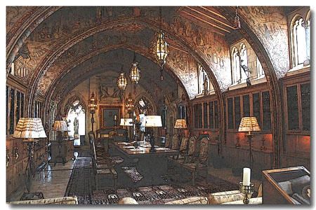 Hearst Castle - Bibliotheque