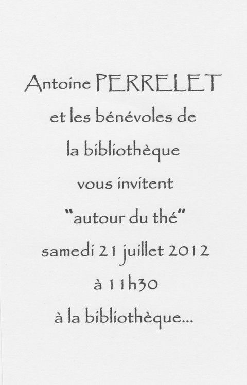 Invitation Vernissage A.P. 1