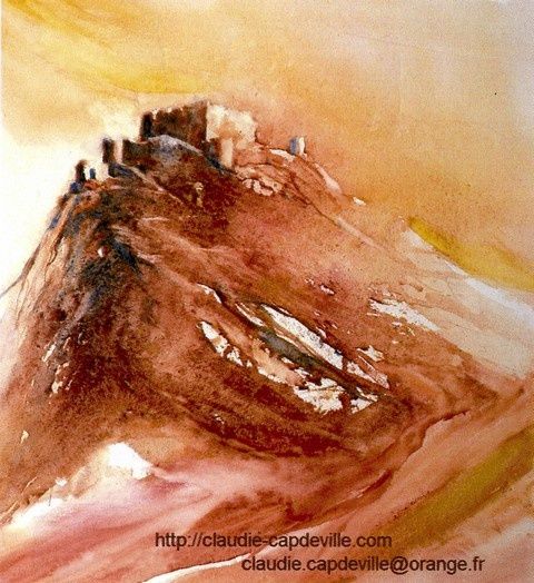 Aquarelle Claudie Capdeville
