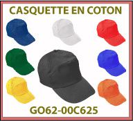 Vig casquette-coton-ref-GO62-00C625