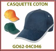 Vig casquette-coton-ref-GO62-04C046