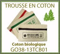 Vign Trousse coton bio GO38-13TCB01