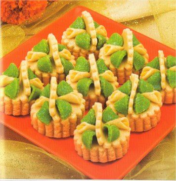 Petits paniers de roses 1
