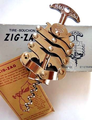 Tire-bouchon Zig-Zag L'Idéal - Les tire-bouchons de Rebel-TB