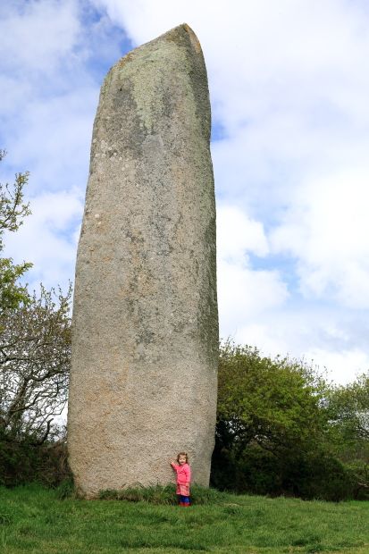 Brest Le menhir de Kerloas plus haut Menhir