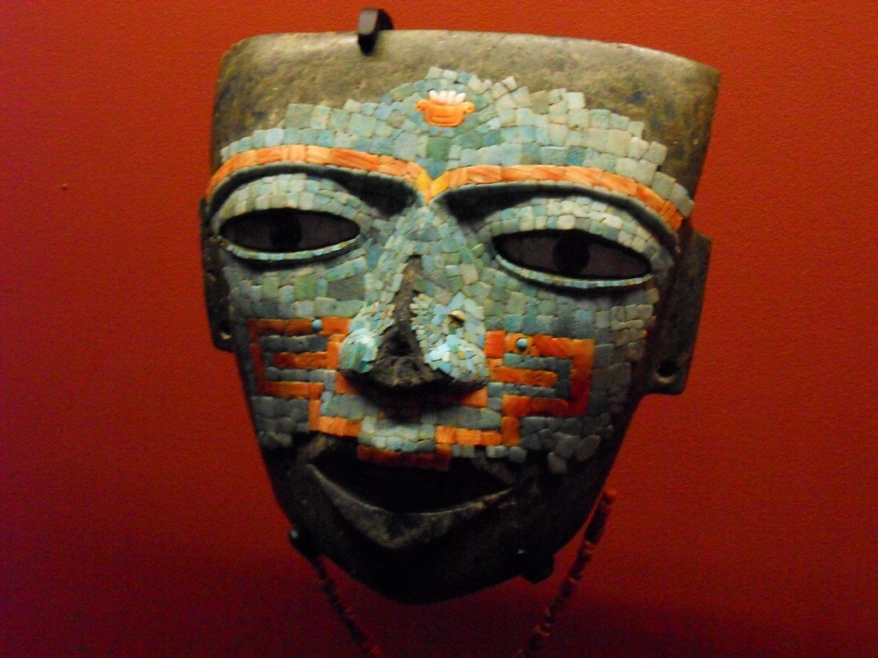 Masque de Malinaltepec, Guerrero, 350-500 apr. JC Museo Nacional de Antropologia