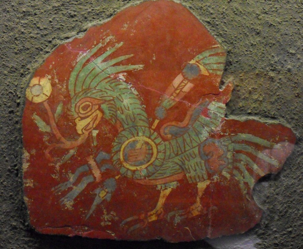 Techinantitla, Teotihuacan, 350-650 apr. JC. Museo Nacional de Antropologia.