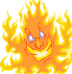 Grâce au chevalier, vous n'avez pas besoin de boire pour admirer mes flammes.