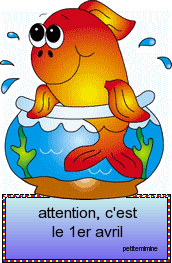 Poisson d'avril hihihihi