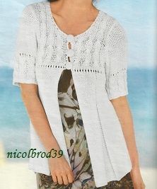 Gilet blanc Elena 52 1
