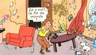 Hergé, L'étoile mystérieuse