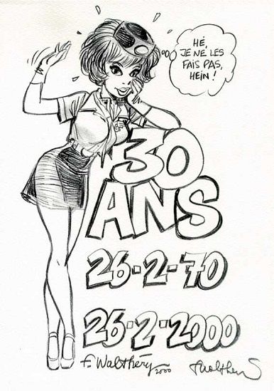 Walthéry, Natacha a 30 ans