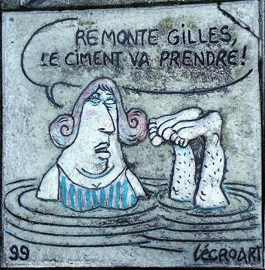 Lécroart, La dalle du CNBDI