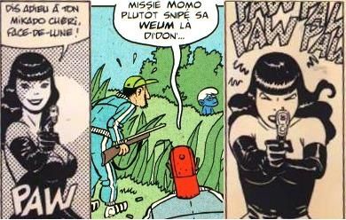 Pin-up #1 p40 et Blake & Mortamere #2 p31