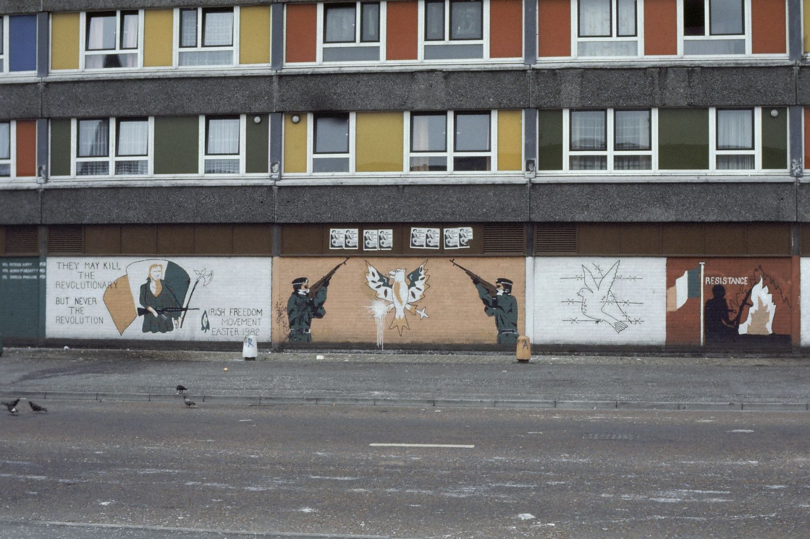 201) Rossville Flats, Bogside, Derry muralsirlandedunord